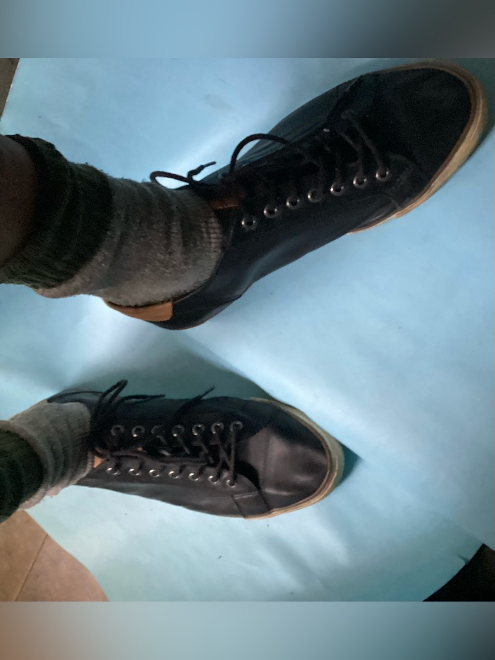 Coach leather shoes